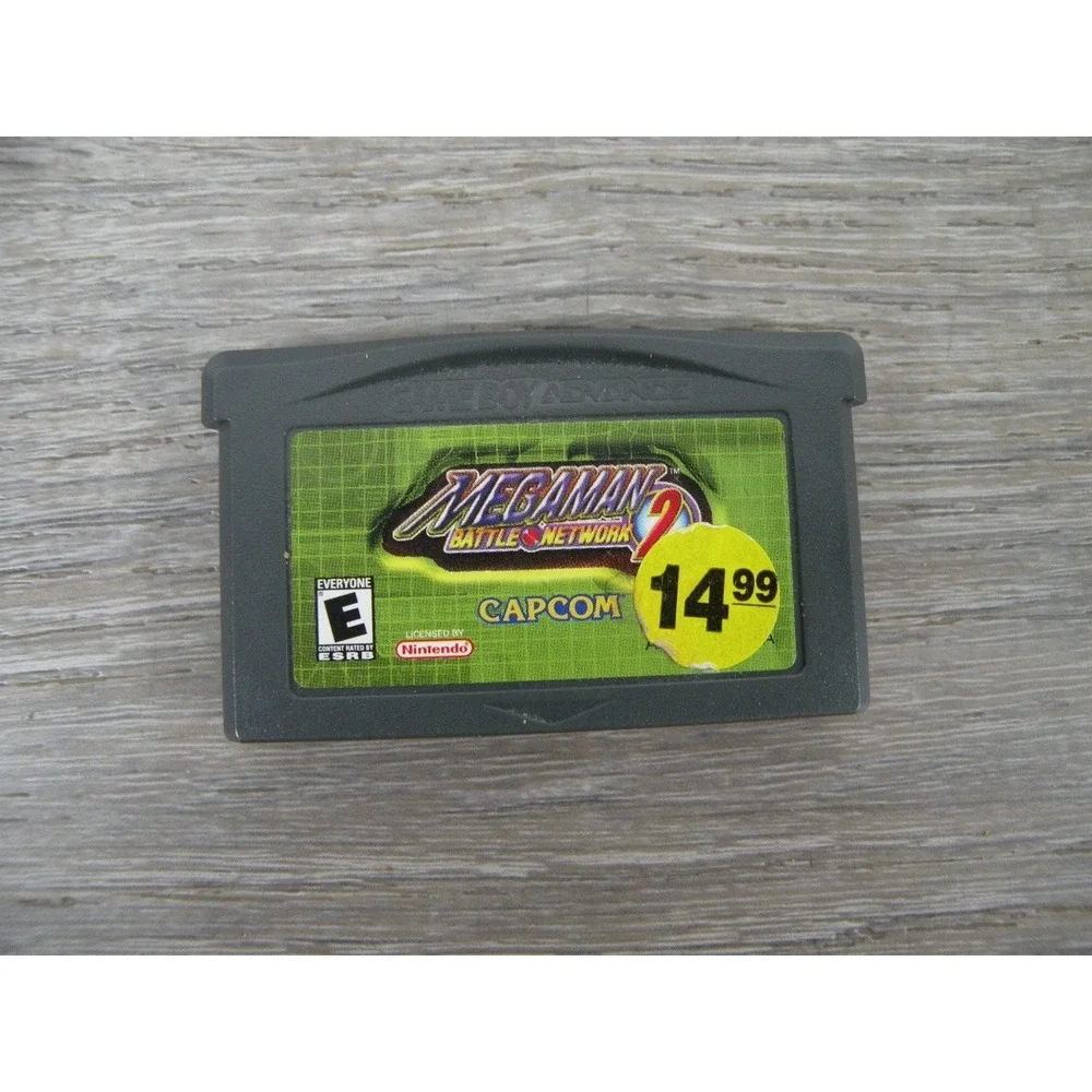 Mega Man Battle Network 2 Game Boy Advance Video Game GBA Capcom